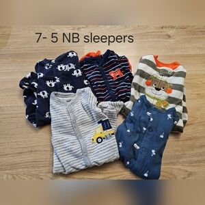 Newborn Baby Sleepers Set
